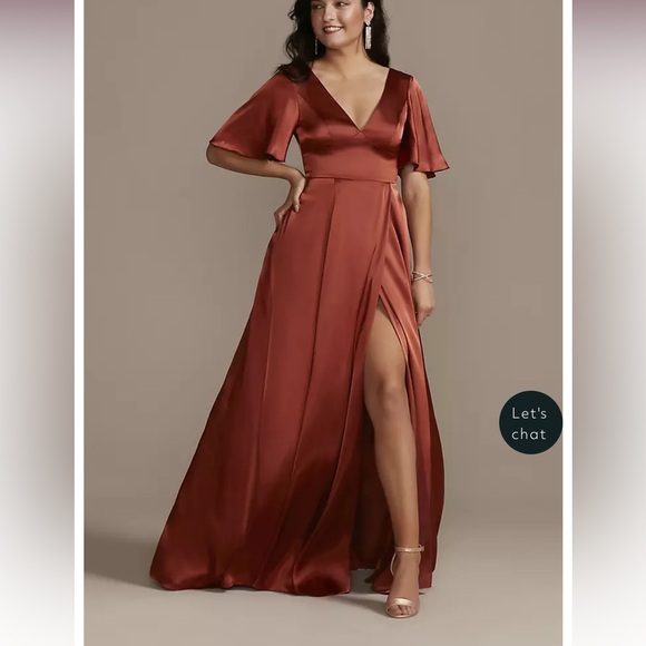 David's Bridal Dresses & Skirts - Rusti Bridesmaid Dress